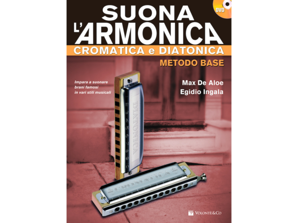 Suona L'Armonica Cromatica e Diatonica + dvd M.De Aloe E.Ingala MB578
