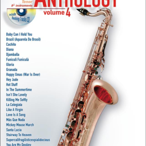 Tenor Sax Anthology Vol.4+cd ML3088 A.Cappellari