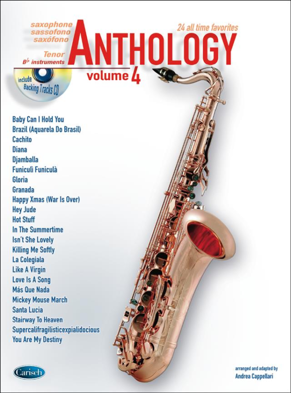 Tenor Sax Anthology Vol.4+cd ML3088 A.Cappellari
