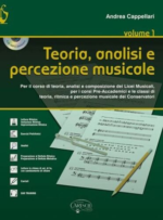 Teoria Analisi e Percezione Musicale Volume 1 A.Cappellari MK18739
