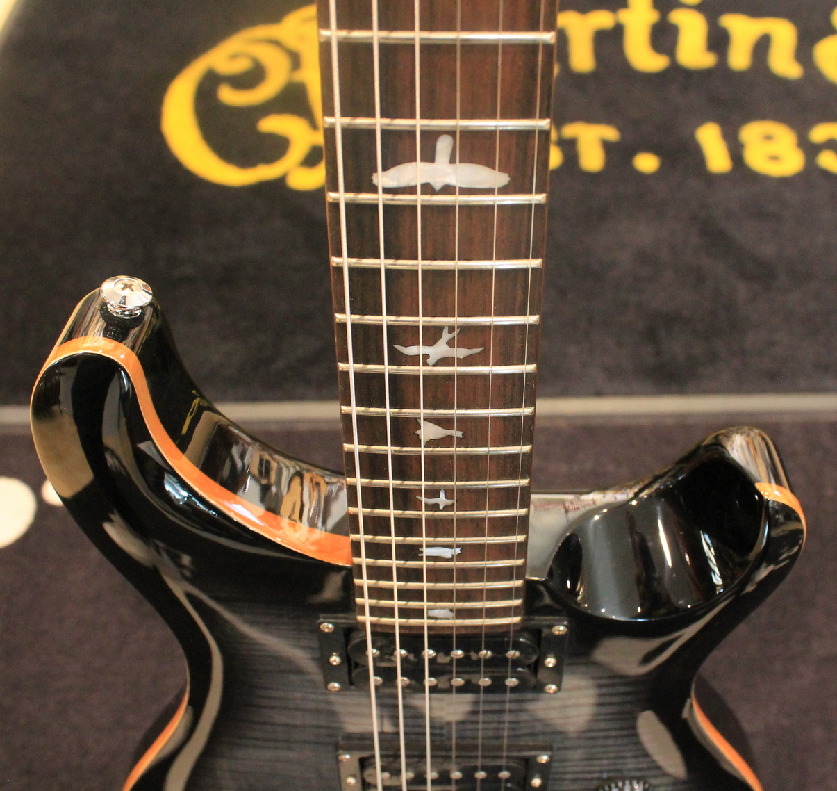 PRS SE Custom 24 Charcoal Burst USATO cod. 95922 - immagine 5