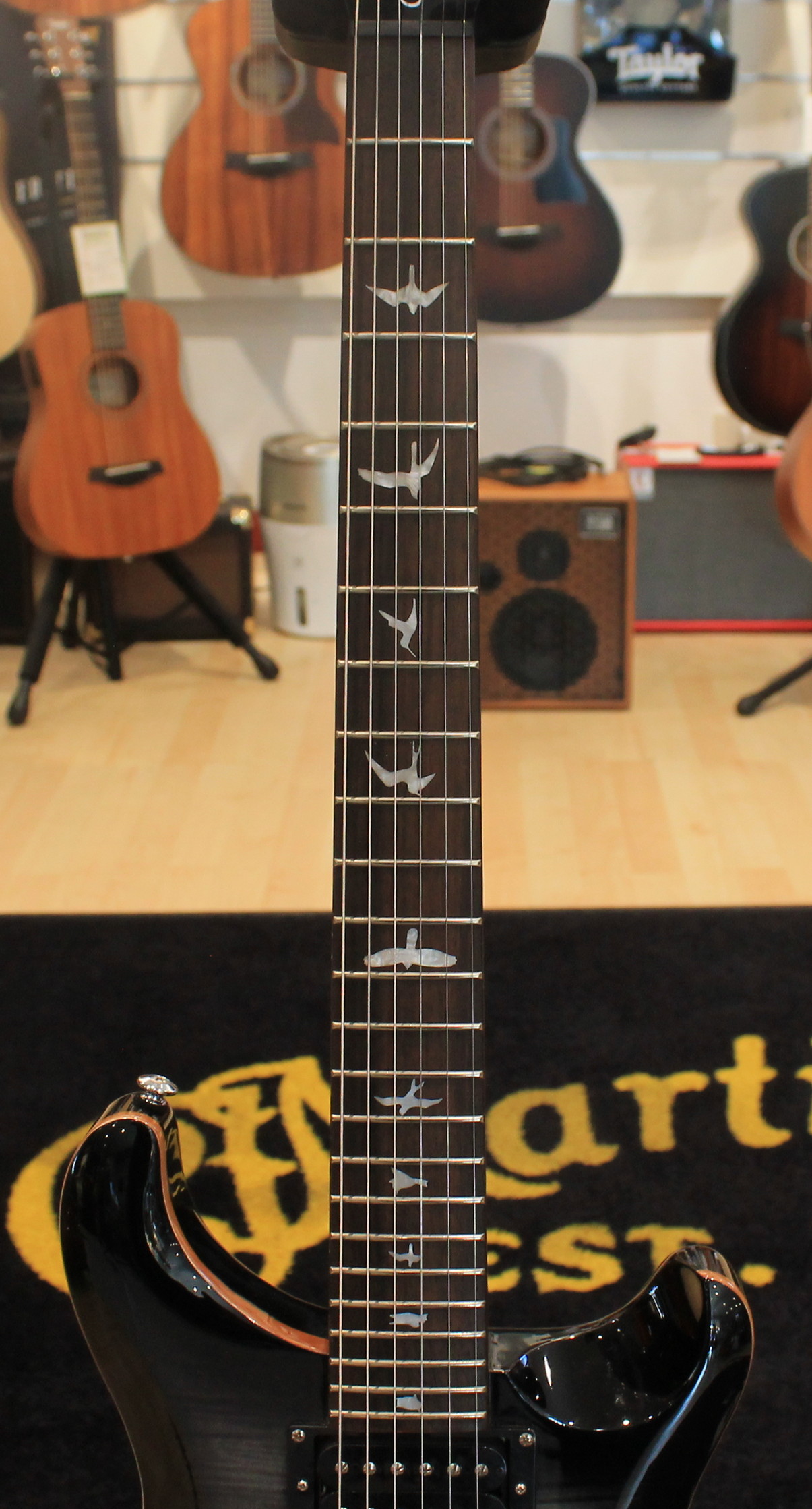 PRS SE Custom 24 Charcoal Burst USATO cod. 95922 - immagine 6