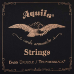 Aquila 5 Strings Bass Ukulele Set Thunderblack