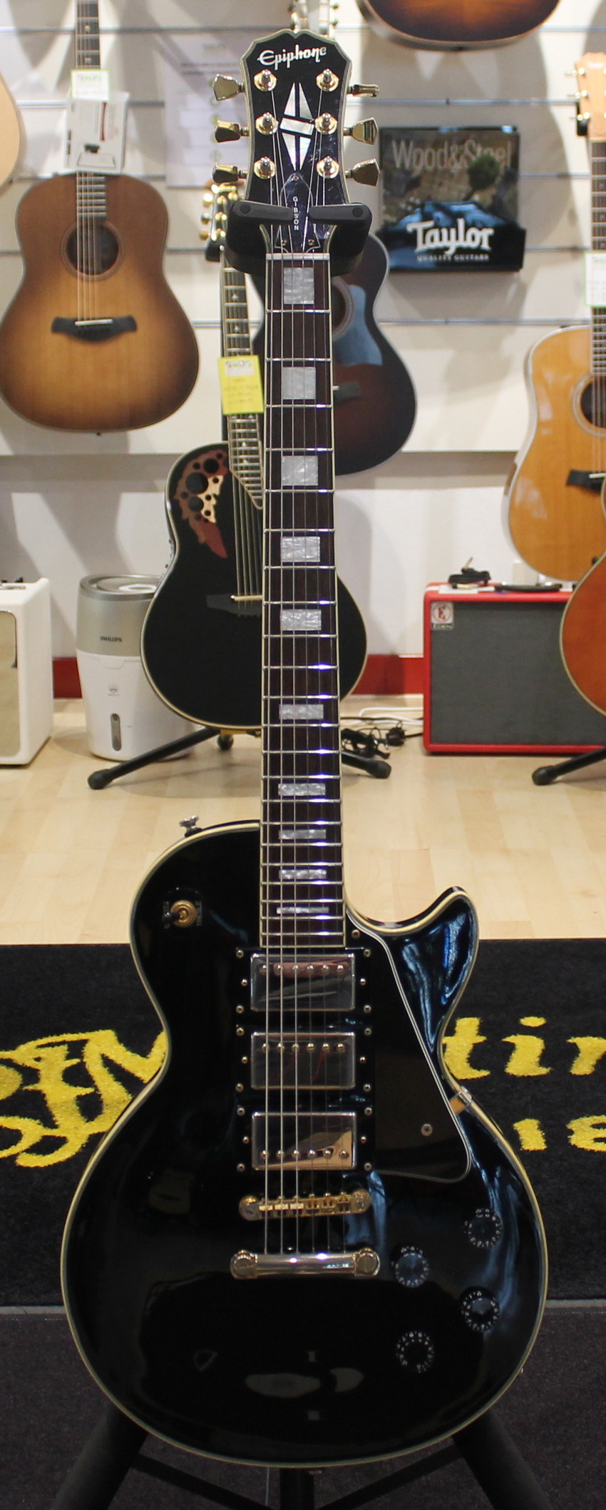 Epiphone Les Paul Custom Black Beauty 3PU USATO cod. 115222