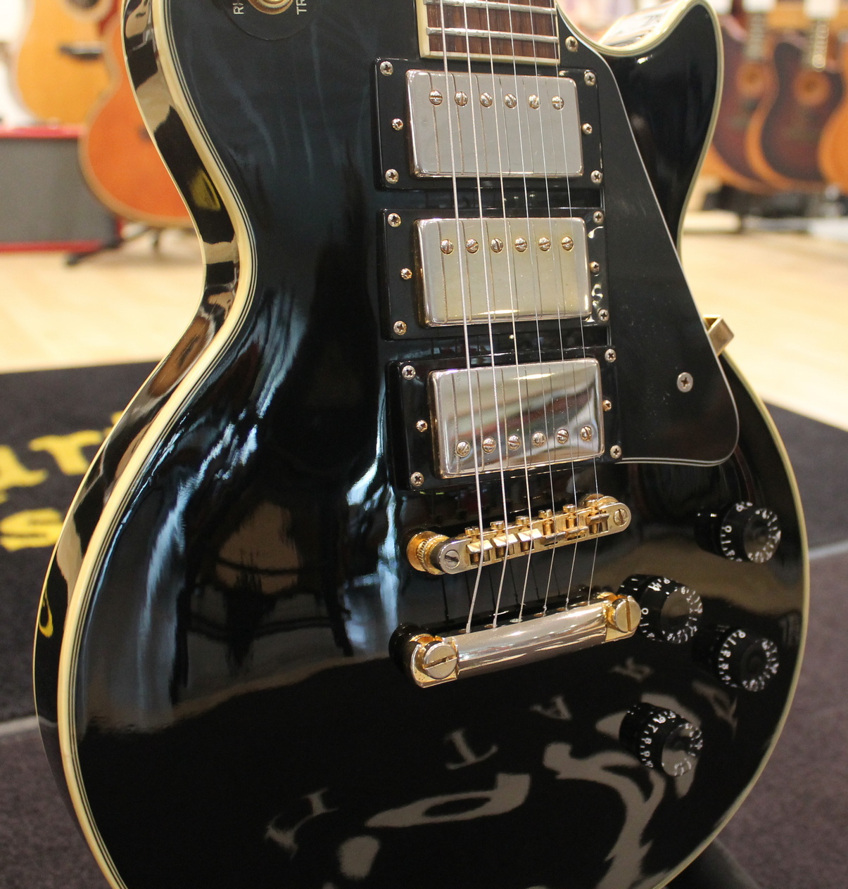 Epiphone Les Paul Custom Black Beauty 3PU USATO cod. 115222 - immagine 3
