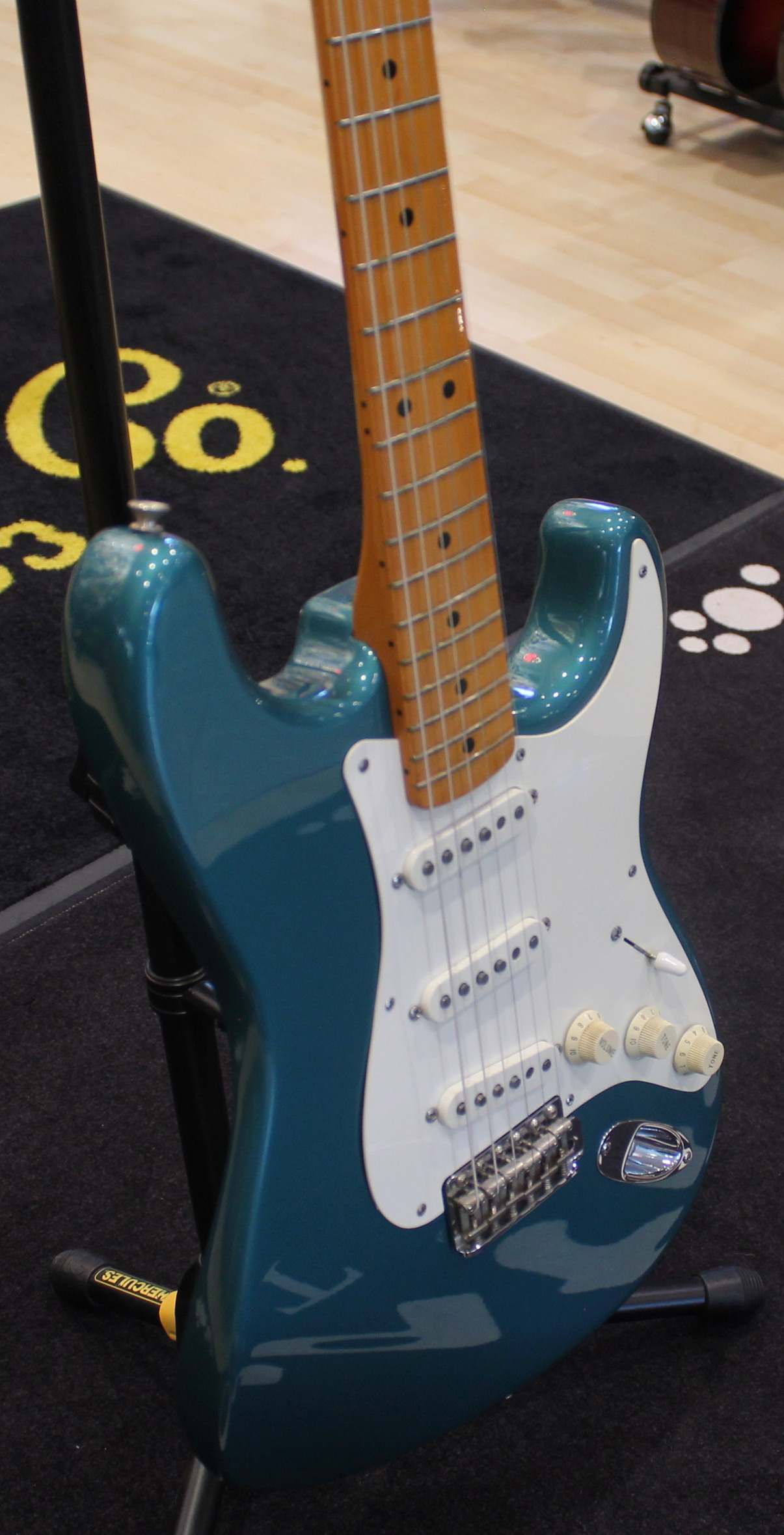 Fender American Vintage '57 Stratocaster Ocean Turquoise Metallic USATO cod. 113422 - immagine 2