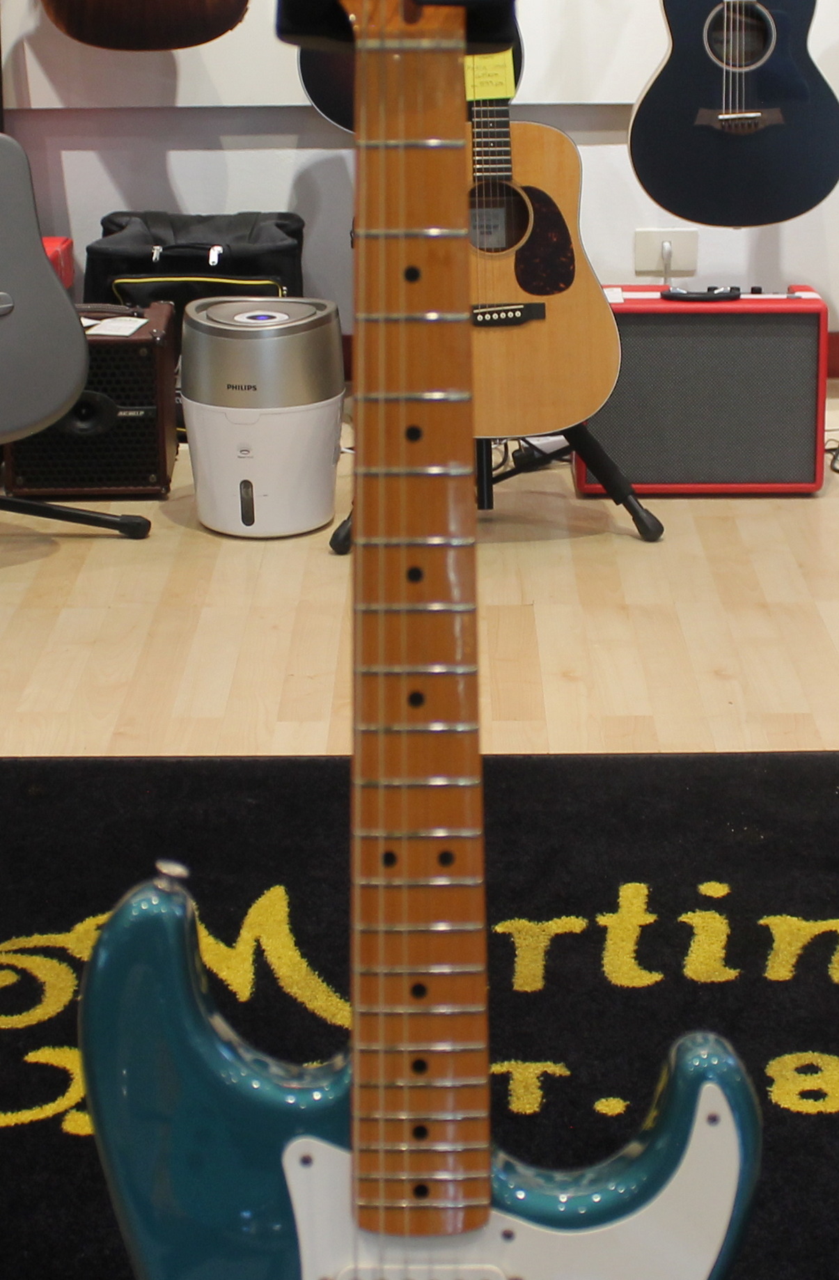 Fender American Vintage '57 Stratocaster Ocean Turquoise Metallic USATO cod. 113422 - immagine 6