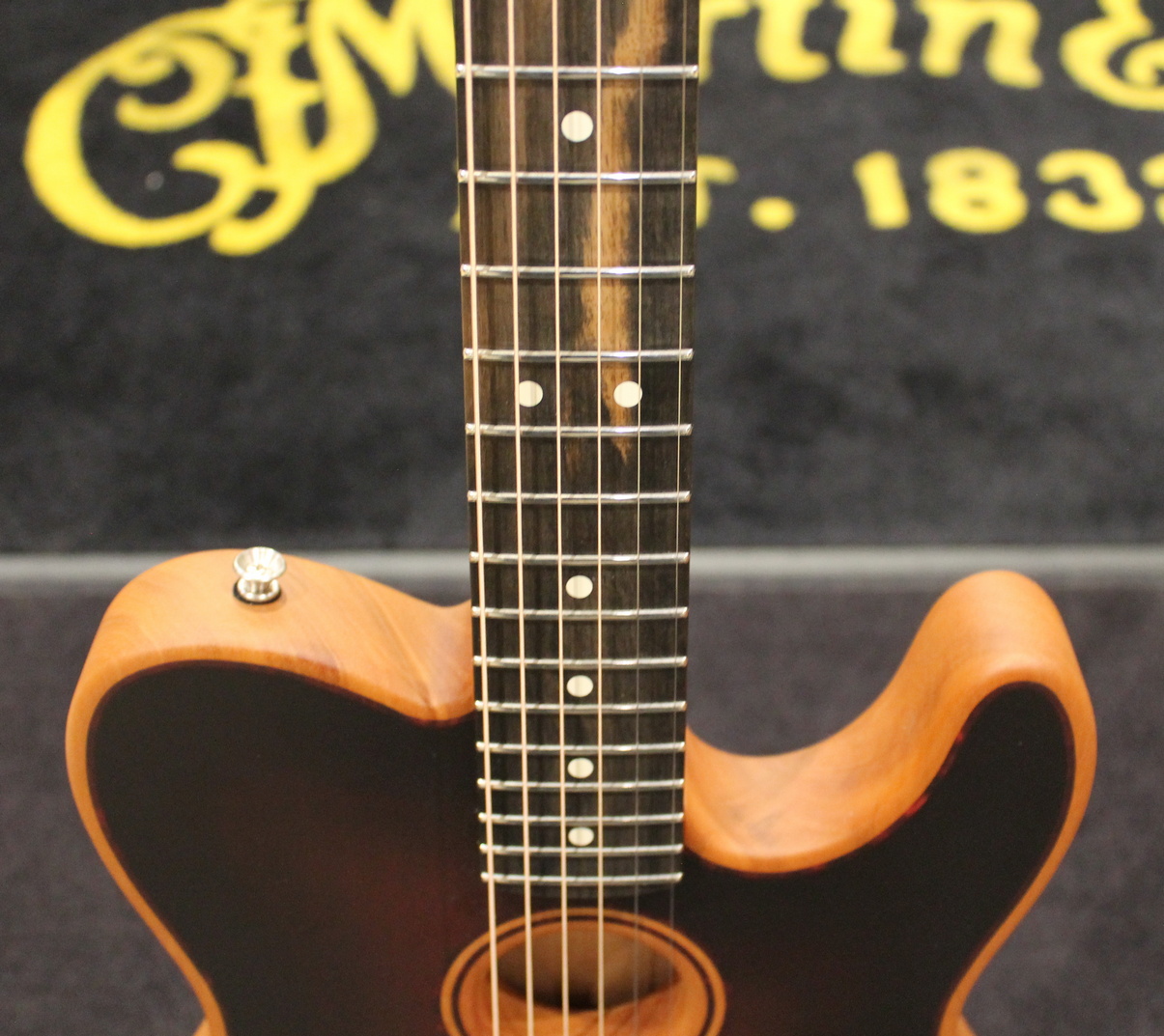 Fender Acoustasonic Telecaster Bourbon Burst USATO cod. 10723 - immagine 5