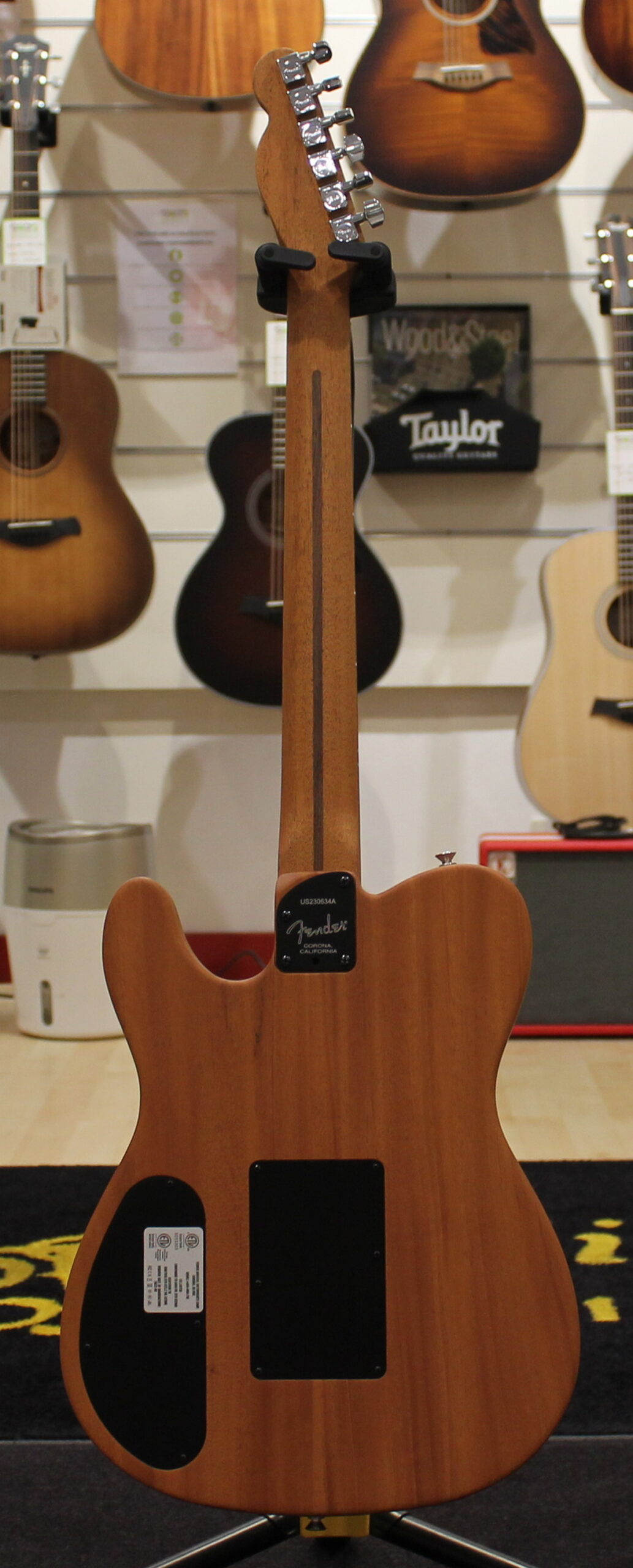 Fender Acoustasonic Telecaster Bourbon Burst USATO cod. 10723 - immagine 8