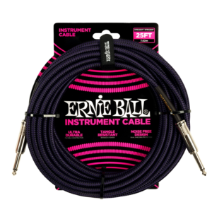 Ernie Ball 6397 Braided Straight Straight 7.6m