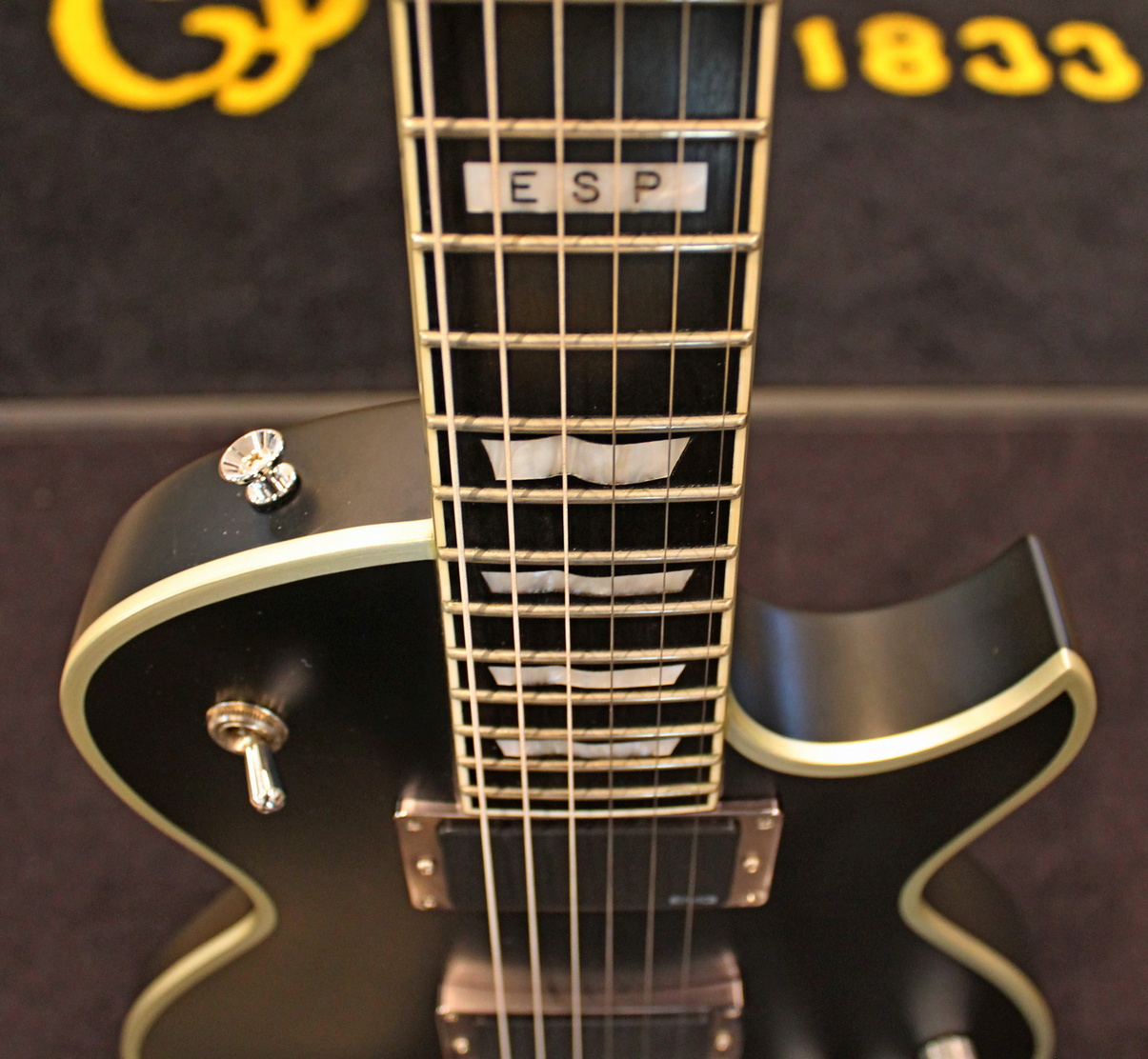 ESP Eclipse Satin Black USATO cod. 13423 - immagine 5