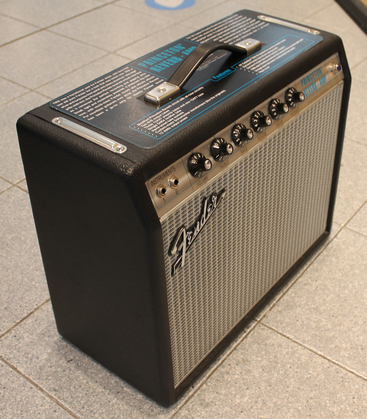 Fender '68 Princeton Custom Reverb Amp USATO cod. 15823 - immagine 4