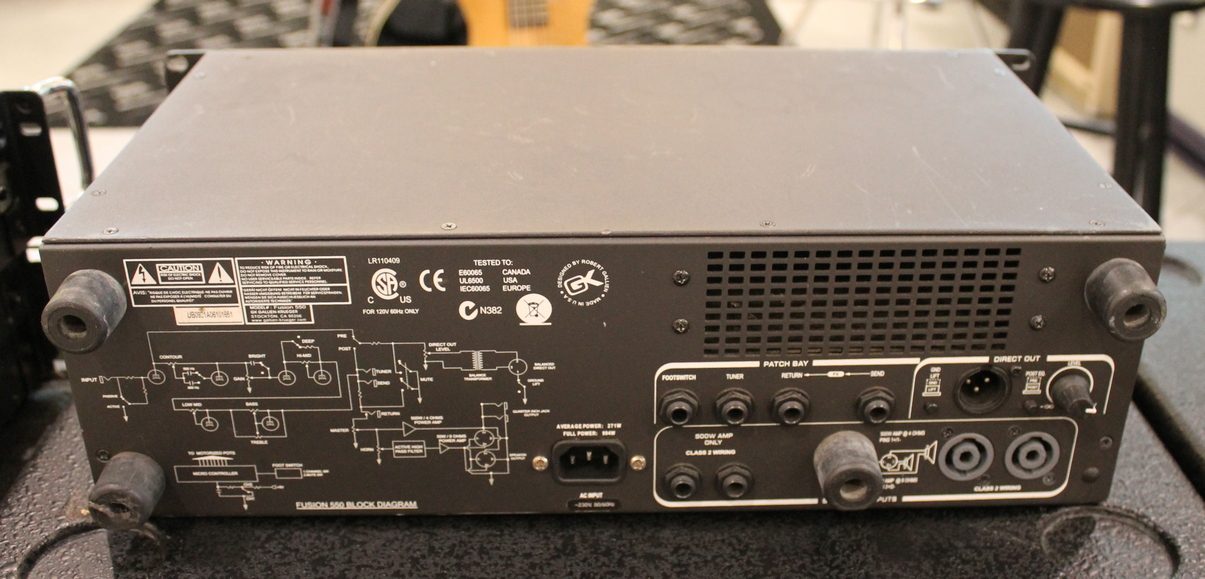 Gallien Krueger MB 550 Fusion USATO cod. 29523 - immagine 4