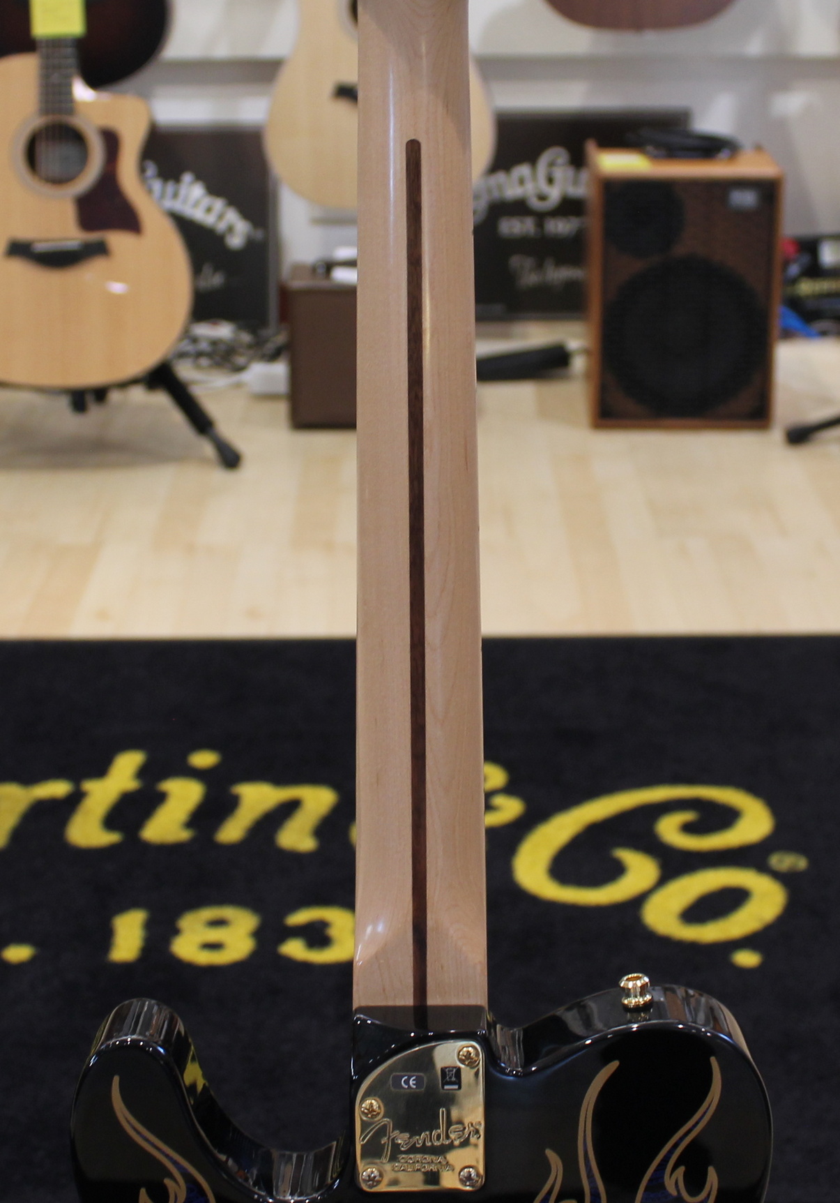 Fender Telecaster James Burton Blue Paisley Flame USATO cod. 34423 - immagine 13