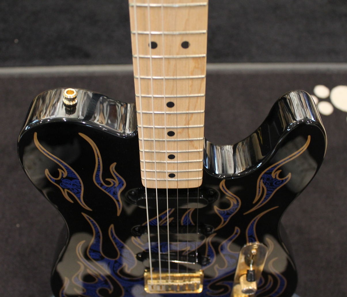 Fender Telecaster James Burton Blue Paisley Flame USATO cod. 34423 - immagine 5