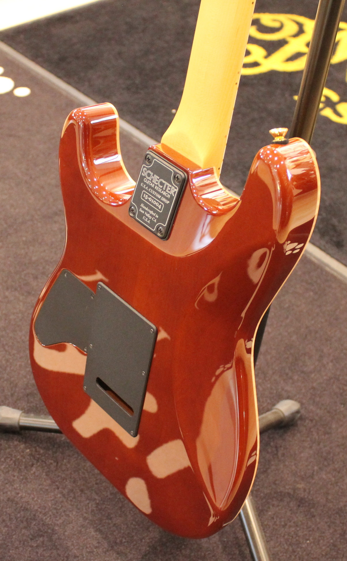 Schecter CET Custom Shop 2015 Golden Honey Burst USATO cod. 34523 - immagine 10