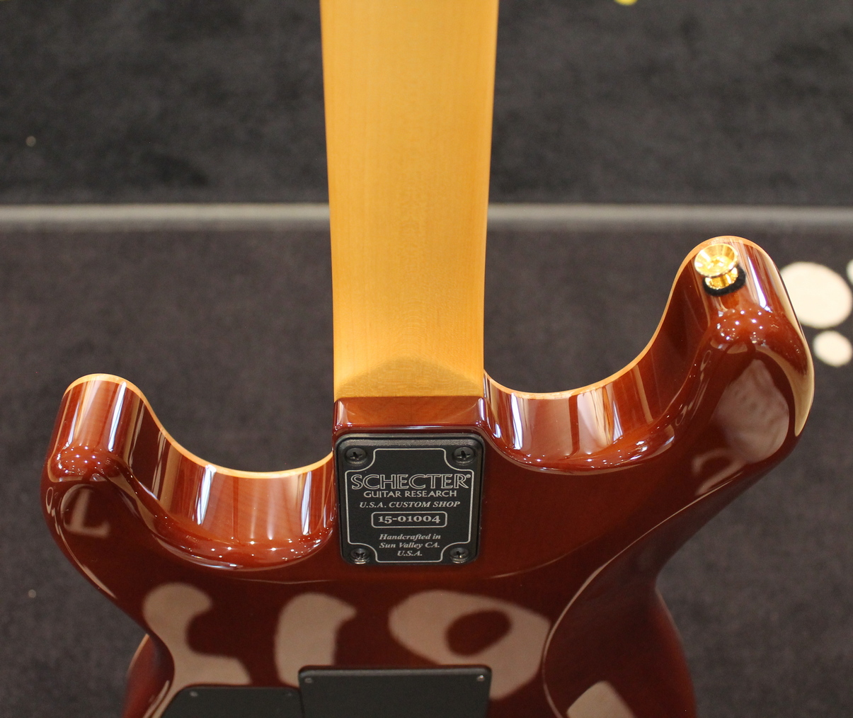 Schecter CET Custom Shop 2015 Golden Honey Burst USATO cod. 34523 - immagine 11