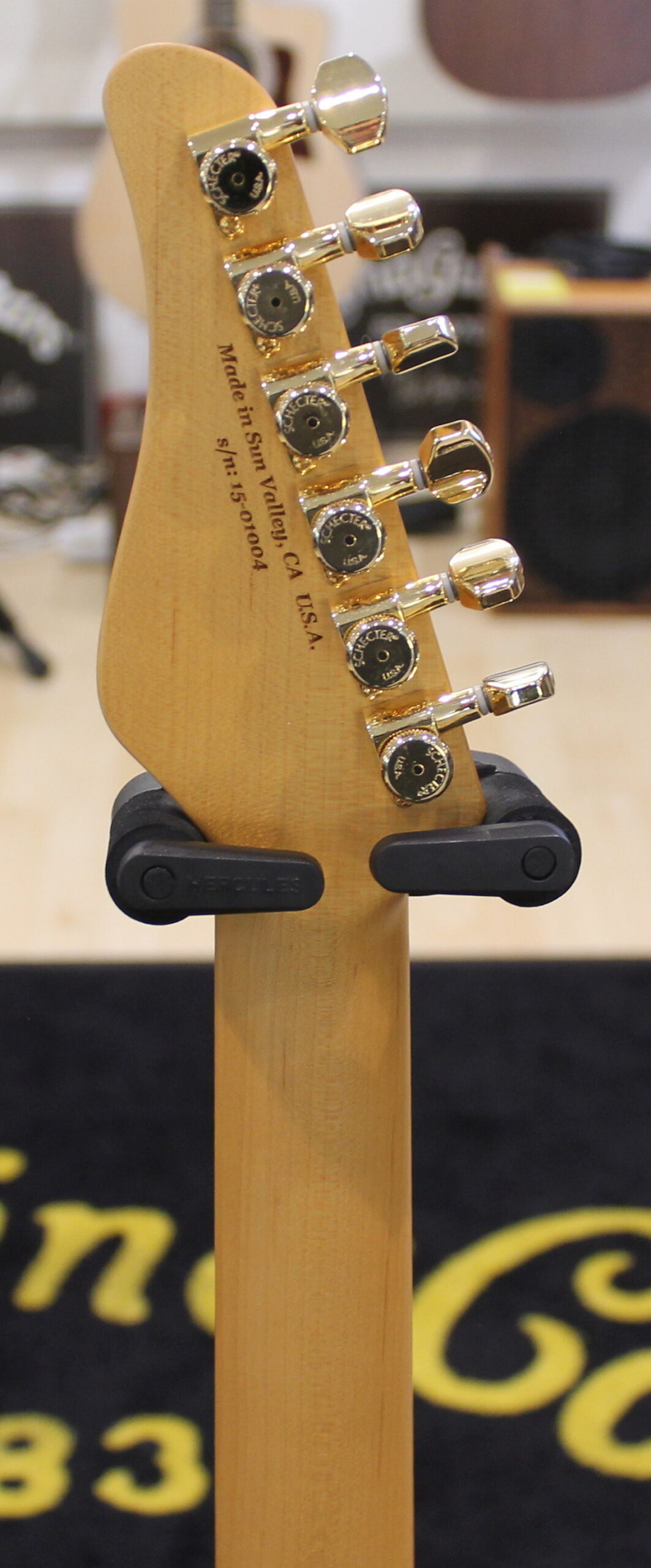 Schecter CET Custom Shop 2015 Golden Honey Burst USATO cod. 34523 - immagine 13