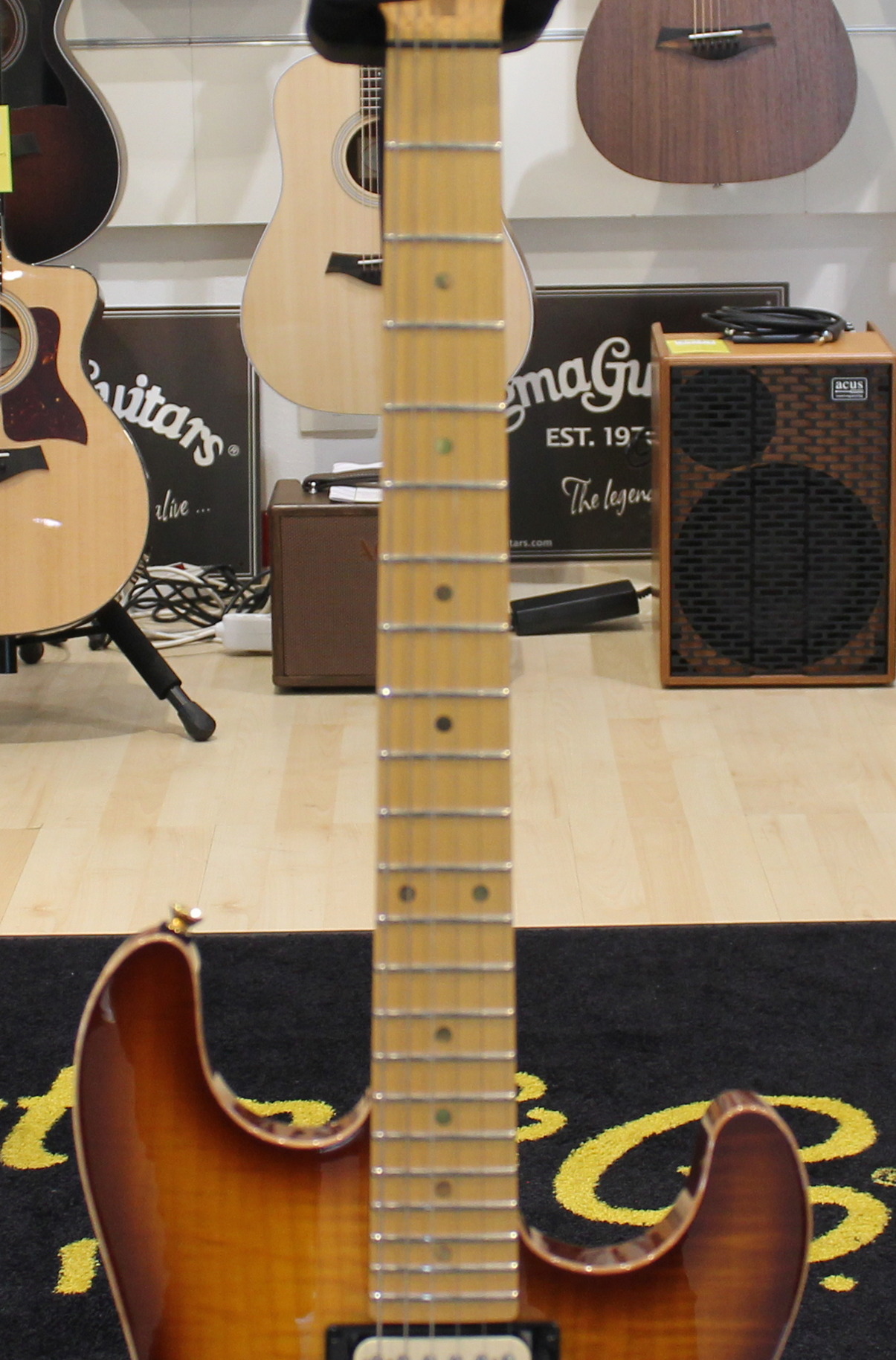 Schecter CET Custom Shop 2015 Golden Honey Burst USATO cod. 34523 - immagine 6