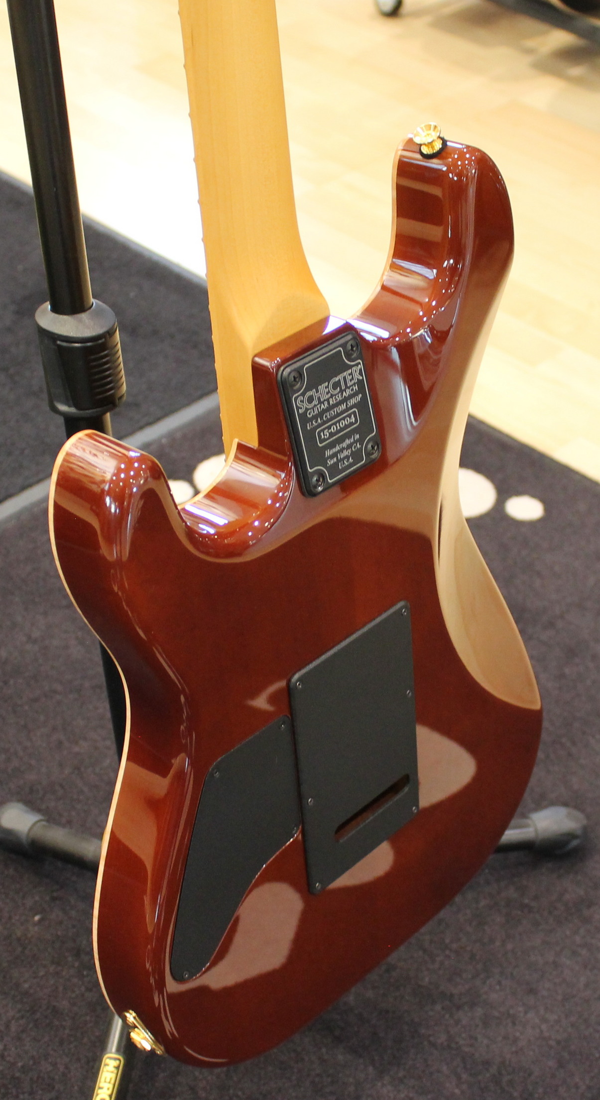 Schecter CET Custom Shop 2015 Golden Honey Burst USATO cod. 34523 - immagine 9