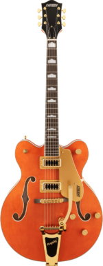 Gretsch G5422TG Electromatic Classic Hollow Body Double-Cut with Bigsby and Gold Hardware Orange Stain