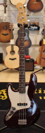 Fender Jazz Bass Midnight Wine RW LH USATO cod. 76923