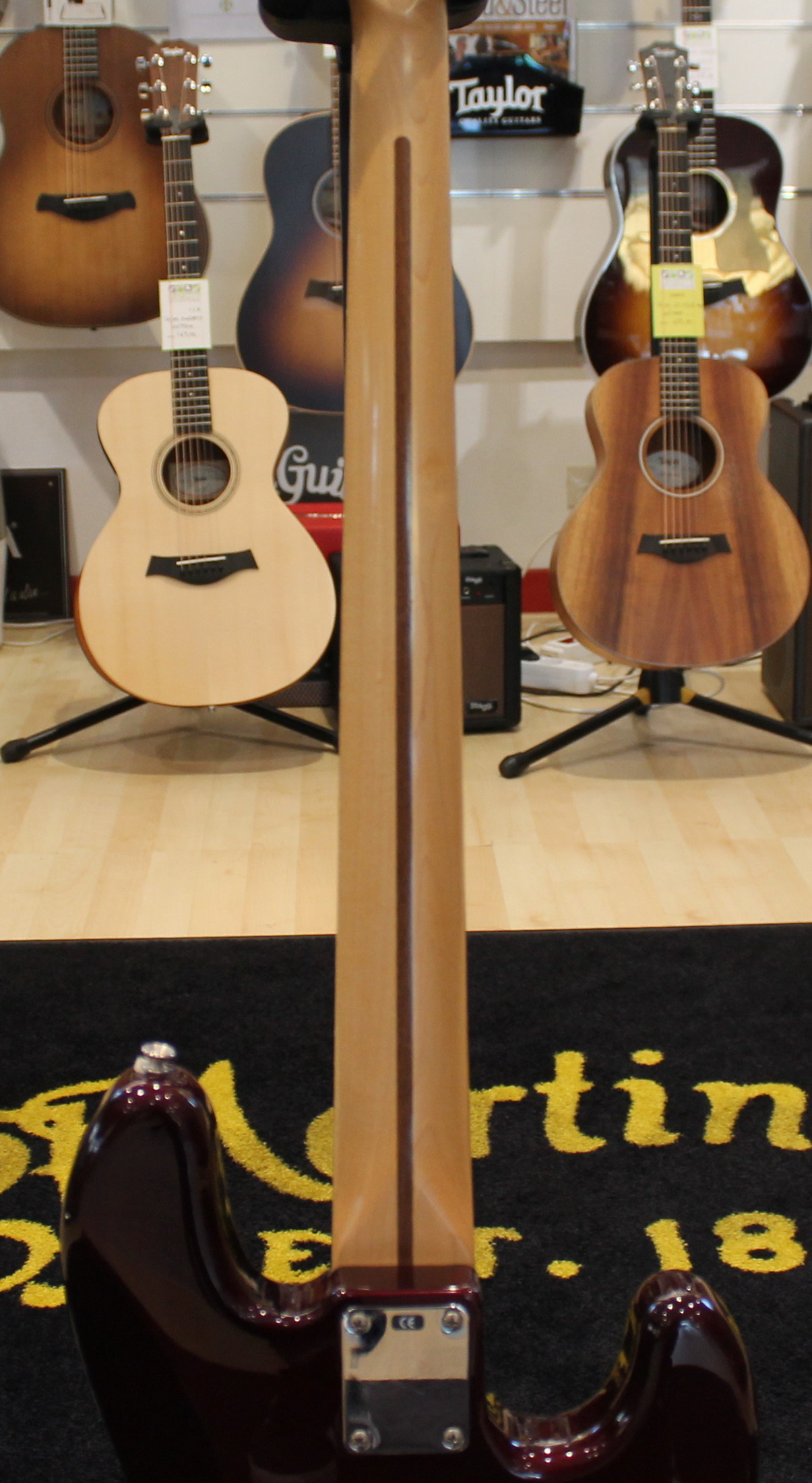 Fender Jazz Bass Midnight Wine RW LH USATO cod. 76923 - immagine 12