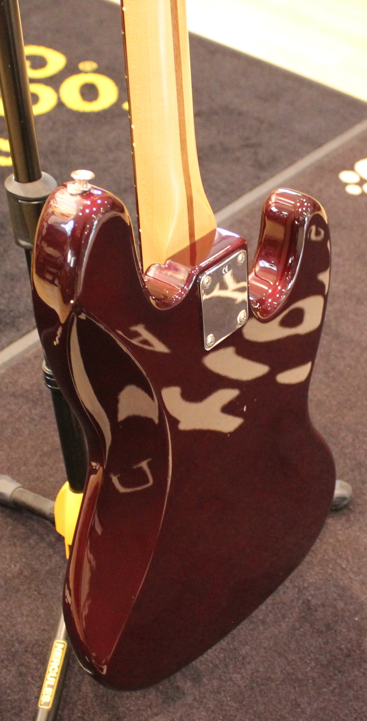 Fender Jazz Bass Midnight Wine RW LH USATO cod. 76923 - immagine 9