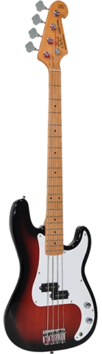 SX SPB57+3/4/2TS Precision Bass 2 Tone Sunburst