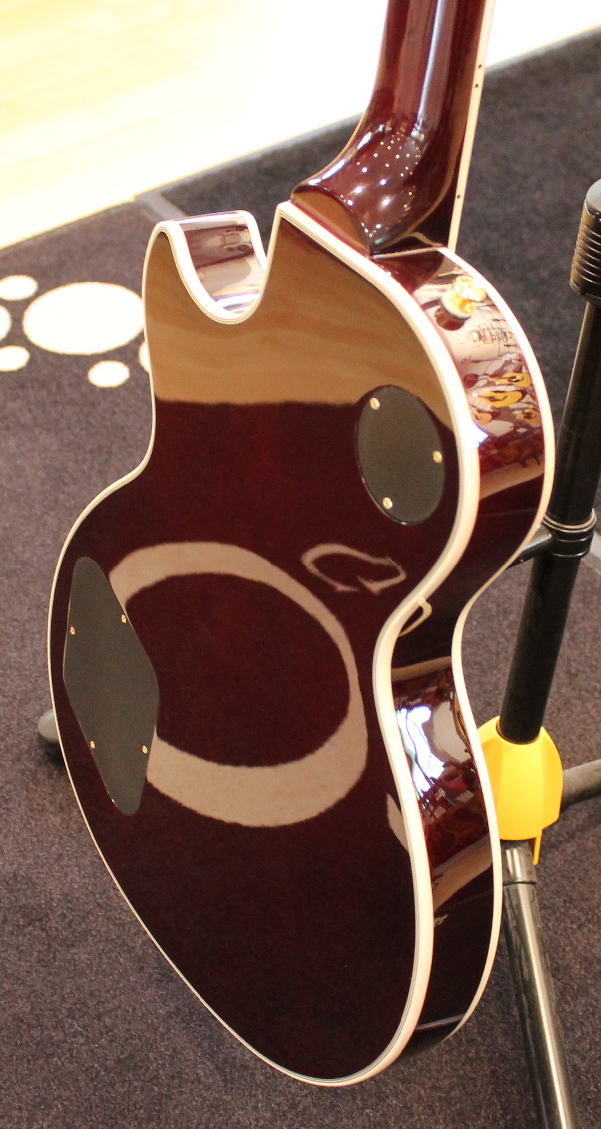 Epiphone Jerry Cantrell "Wino" Les Paul Custom Dark Wine Red USATO cod. 78423 - immagine 10