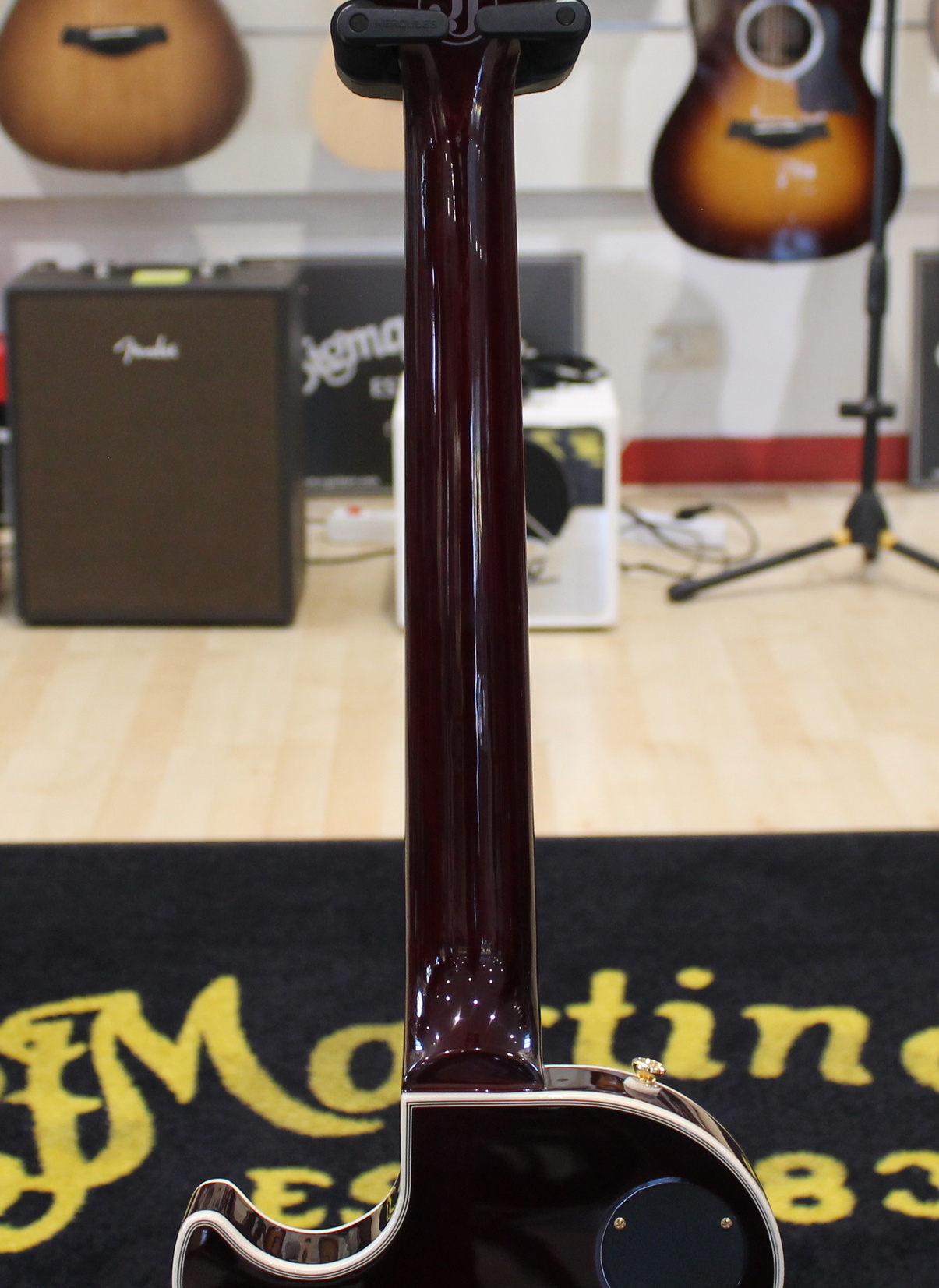 Epiphone Jerry Cantrell "Wino" Les Paul Custom Dark Wine Red USATO cod. 78423 - immagine 12