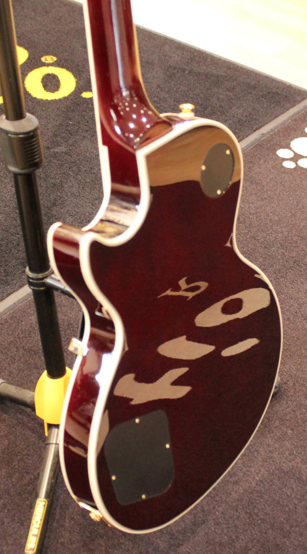 Epiphone Jerry Cantrell "Wino" Les Paul Custom Dark Wine Red USATO cod. 78423 - immagine 9