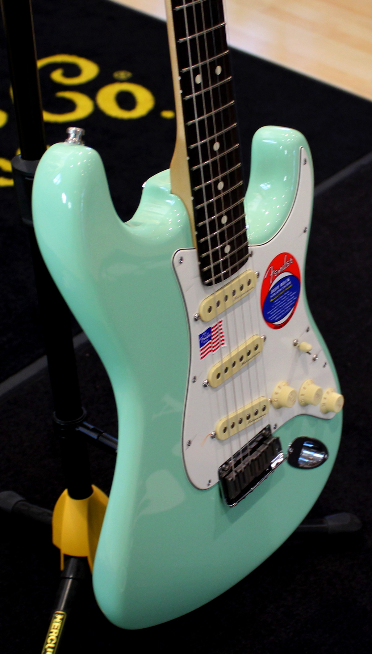 Fender Jeff Beck Stratocaster Surf Green USATO cod. 82223 - immagine 2