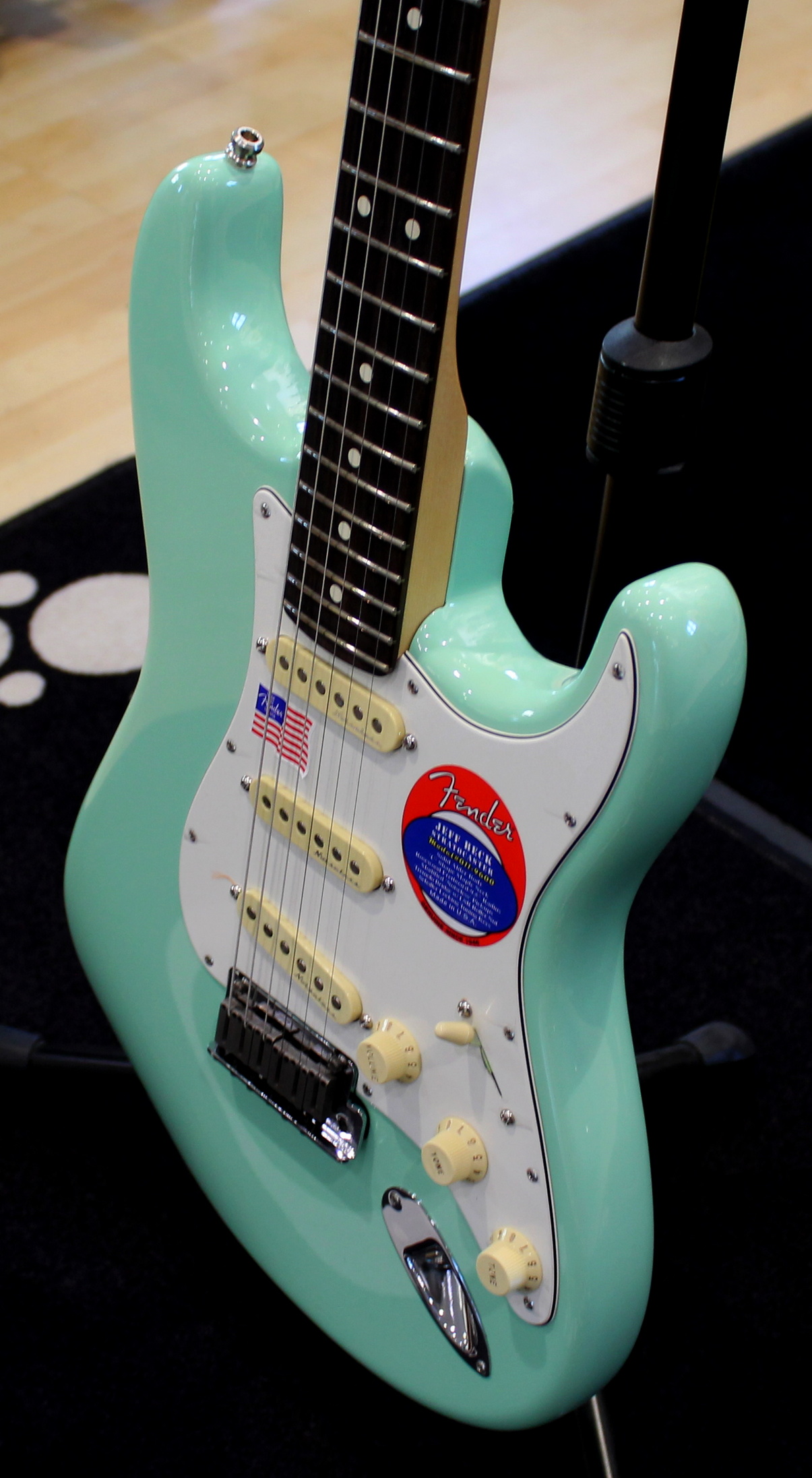 Fender Jeff Beck Stratocaster Surf Green USATO cod. 82223 - immagine 4