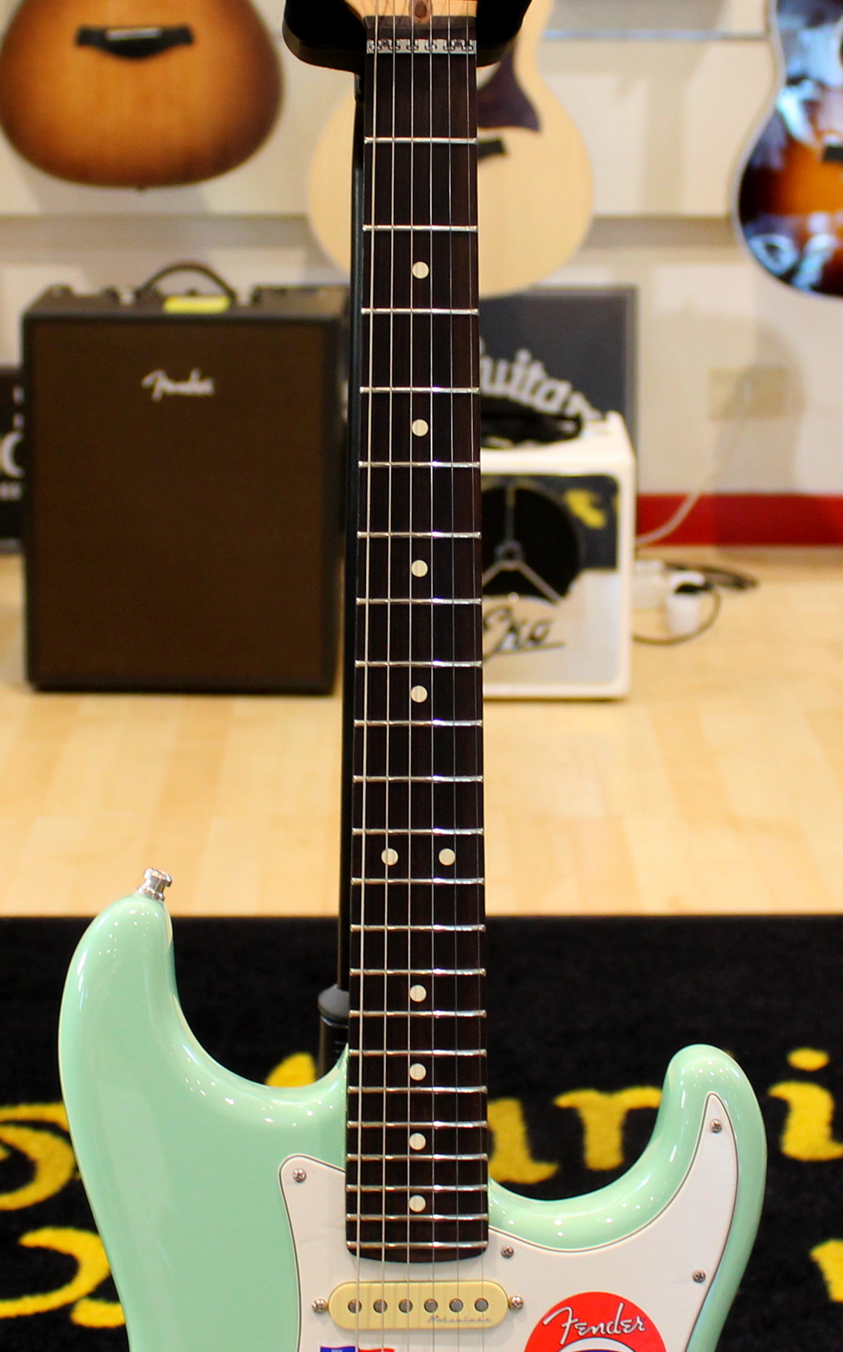 Fender Jeff Beck Stratocaster Surf Green USATO cod. 82223 - immagine 6