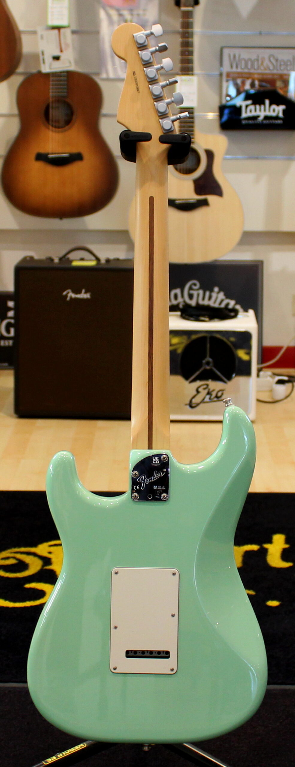 Fender Jeff Beck Stratocaster Surf Green USATO cod. 82223 - immagine 8