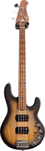 Sterling Ray34 HH Natural Burst Satin StingRay HH Maple Top Natural