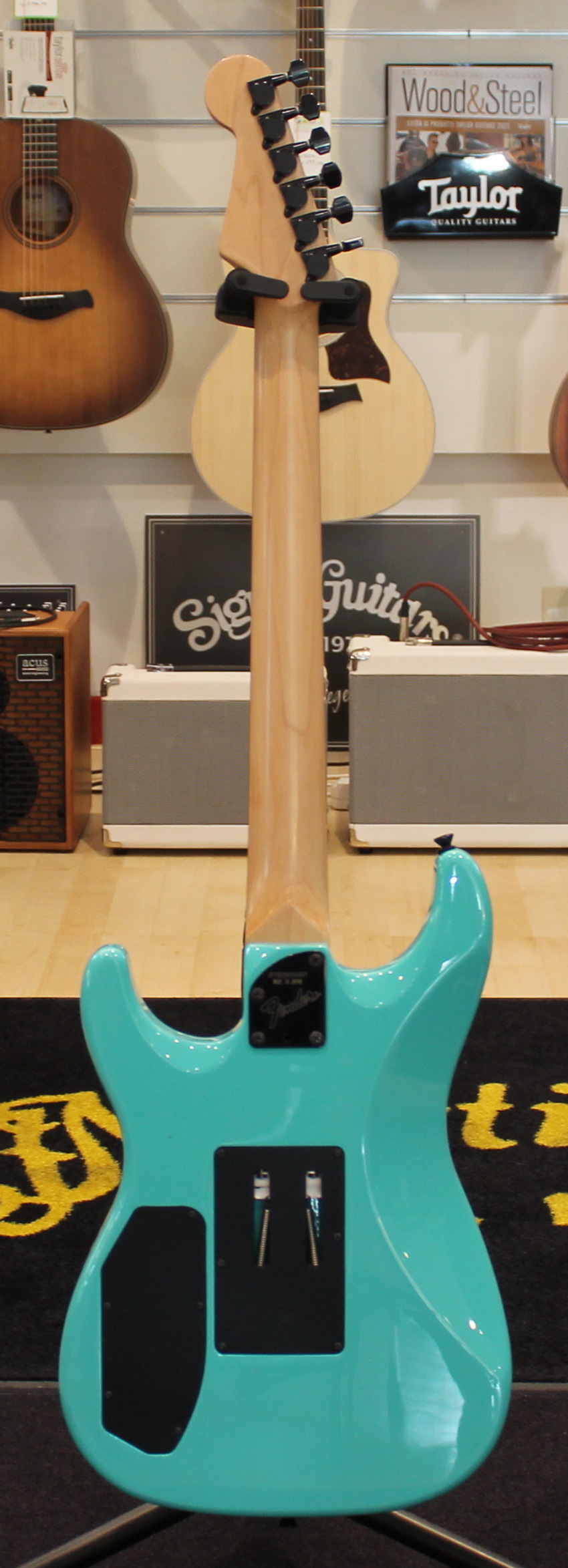 Fender HM Strat Ice Blue LTD USATO cod. 87223 - immagine 8