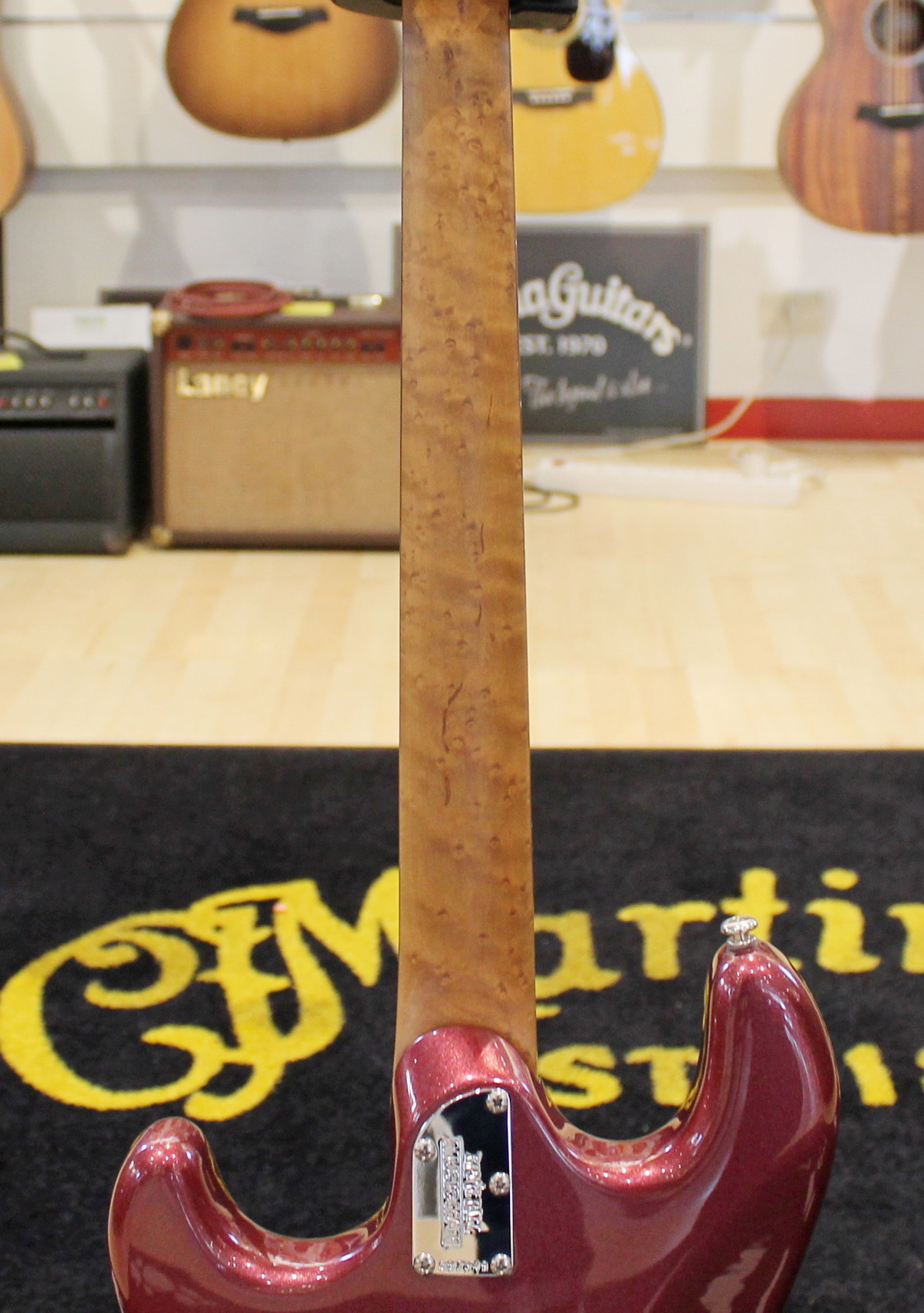 Music Man Cutlass SSS Maroon Mist USATO - immagine 14