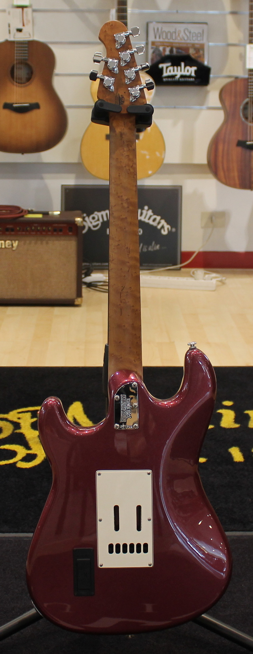Music Man Cutlass SSS Maroon Mist USATO - immagine 9