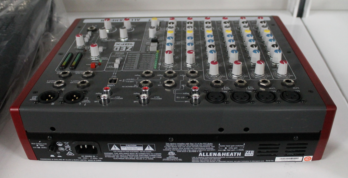 Allen & Heath ZED 10FX USATO cod. 106023 - immagine 2