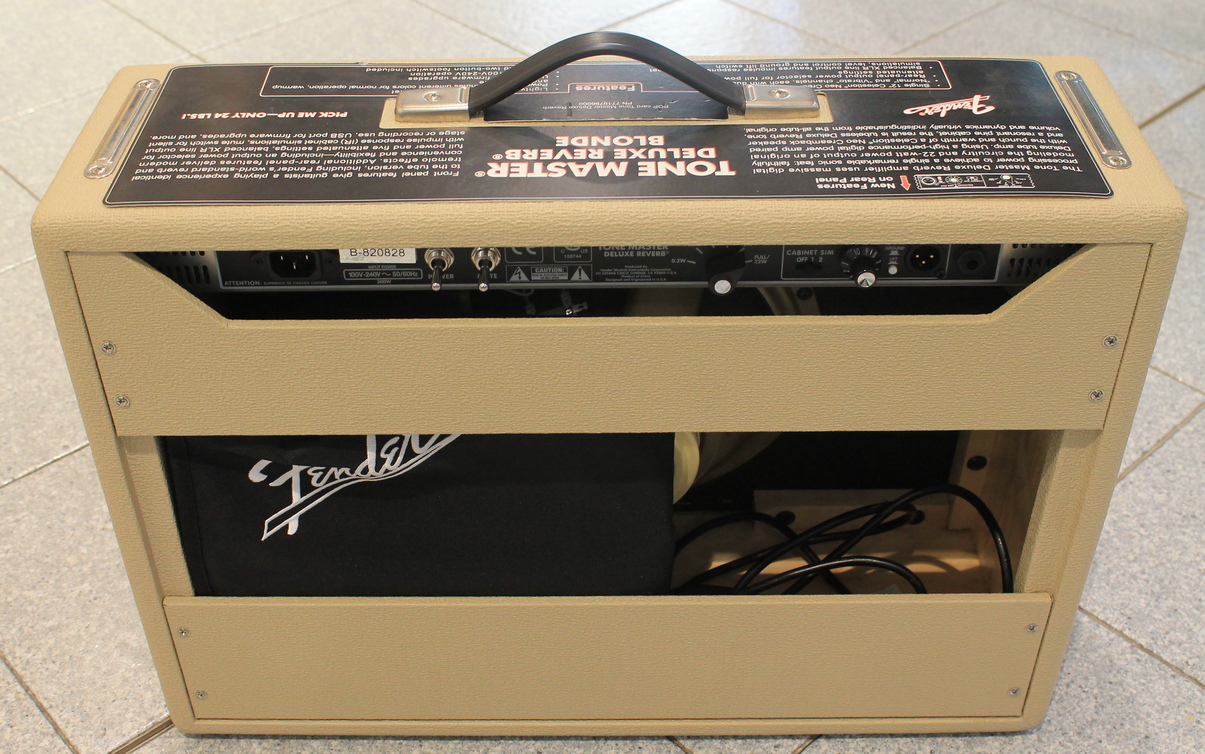 Fender Tone Master Deluxe Reverb Blonde USATO cod. 106623 - immagine 2