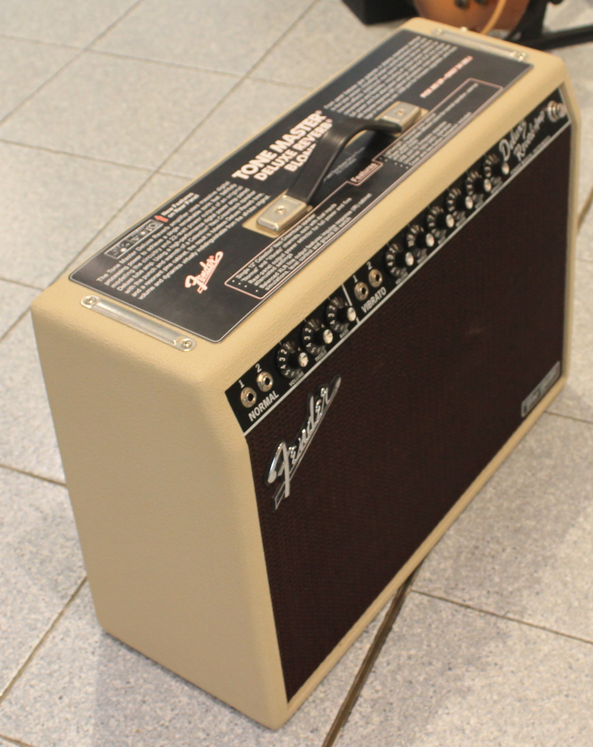 Fender Tone Master Deluxe Reverb Blonde USATO cod. 106623 - immagine 4