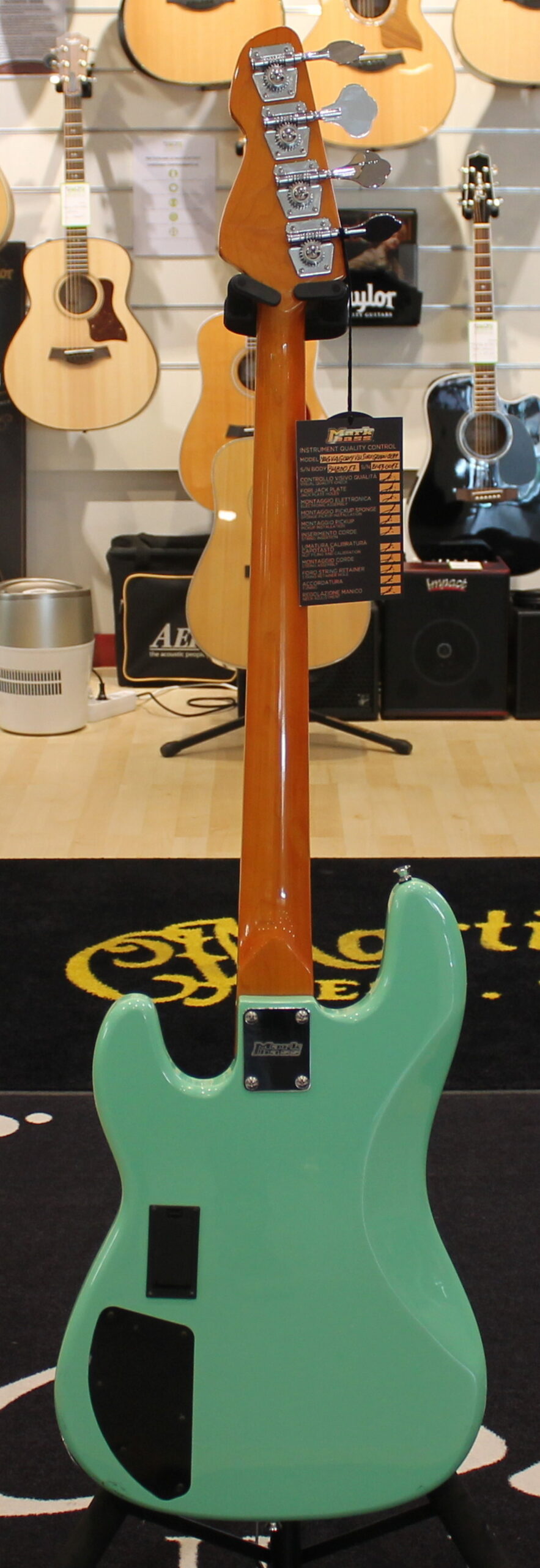 Mark Bass GV4 Gloxy Val Surf Green CR MP USATO cod. 99723 - immagine 10