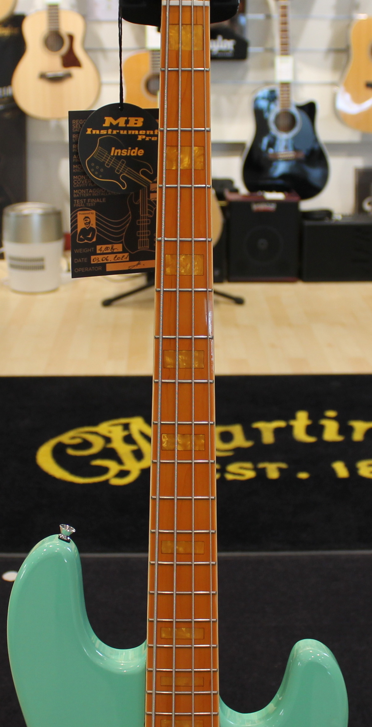 Mark Bass GV4 Gloxy Val Surf Green CR MP USATO cod. 99723 - immagine 7