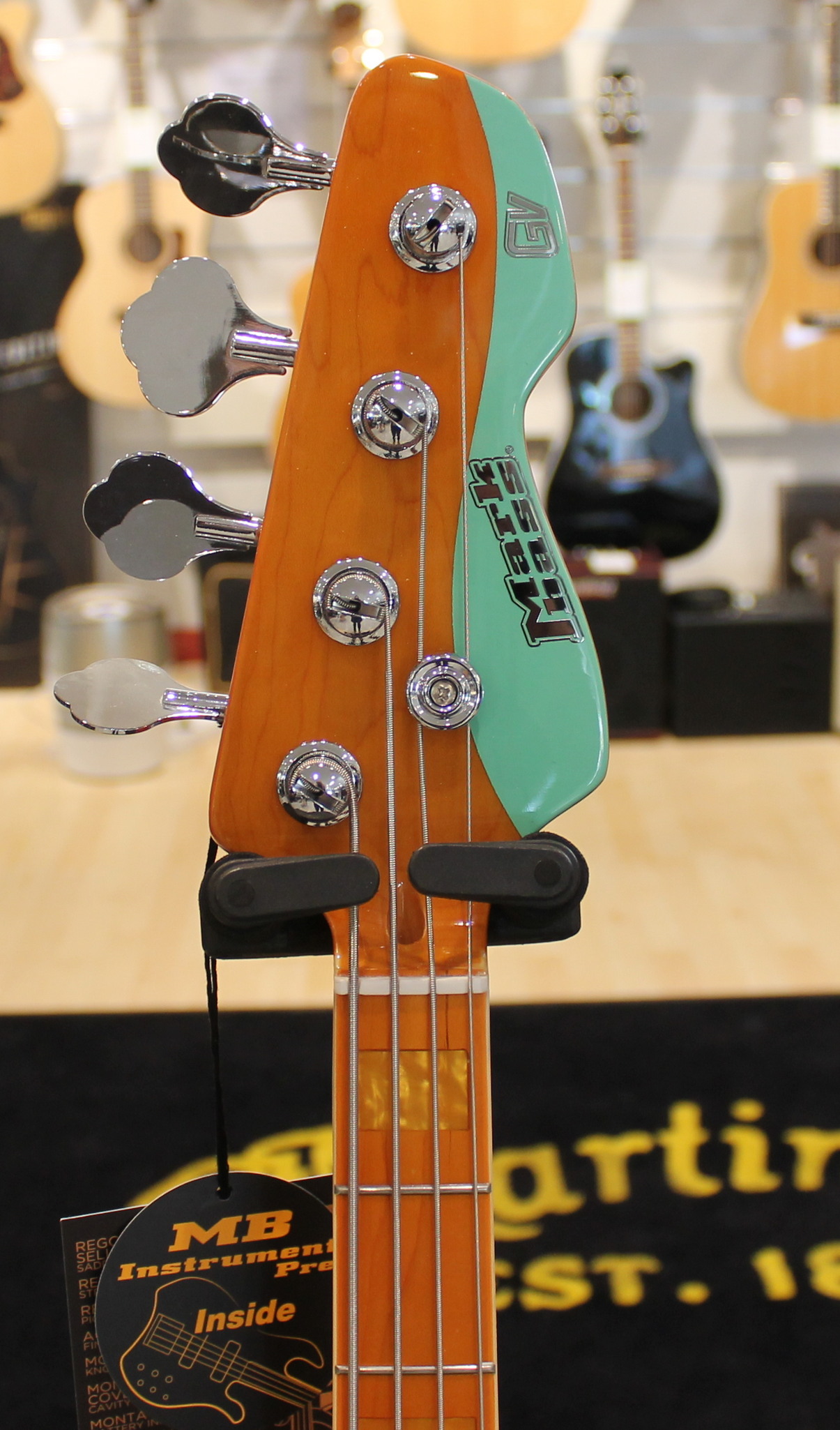 Mark Bass GV4 Gloxy Val Surf Green CR MP USATO cod. 99723 - immagine 8