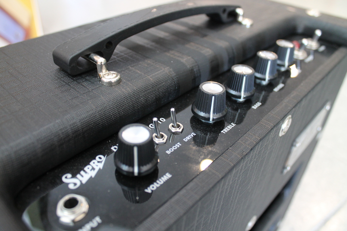 Supro Delta King 10 Black & Black USATO cod. 99123 - immagine 6