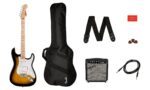 Squier Sonic Stratocaster Pack 2-Color Sunburst