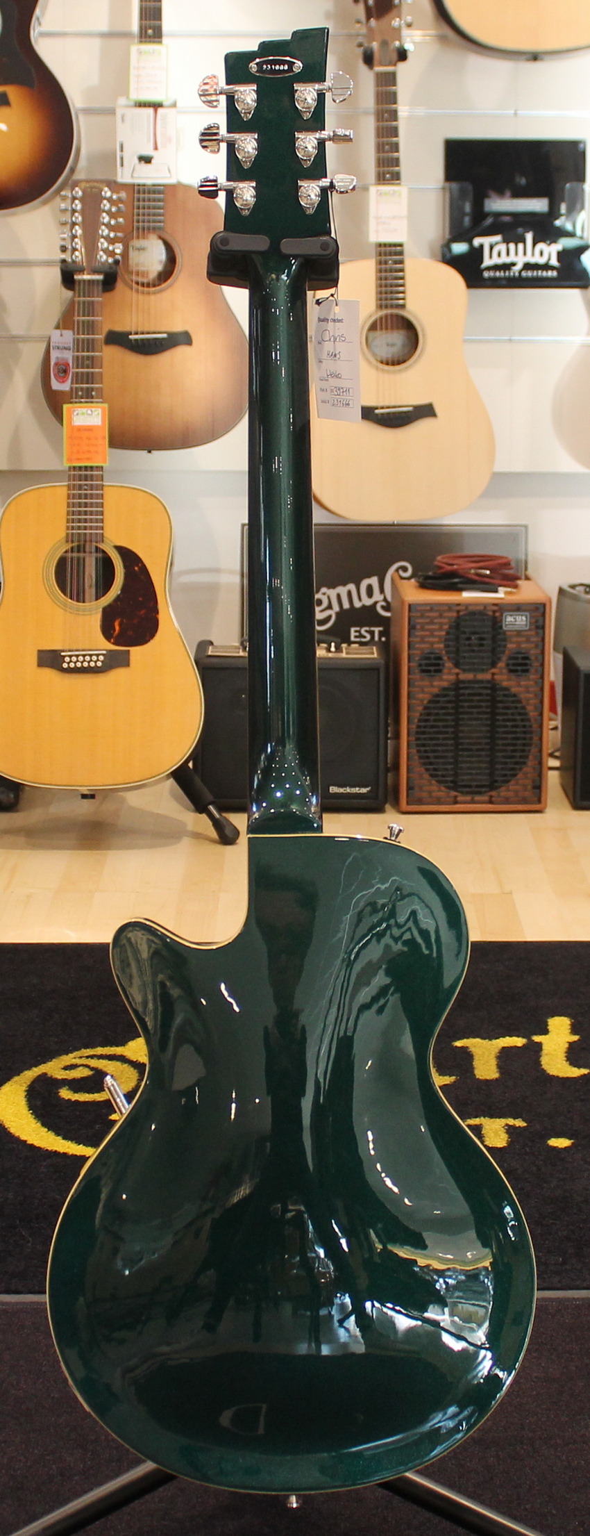 Duesenberg 40th Anniversary Campbell Catalina Green w/ Racing Stripes - immagine 9