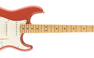 Fender Limited Edition Player Stratocaster Maple Fingerboard Fiesta Red with Gold Hardware